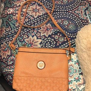 Crossbody coral purse